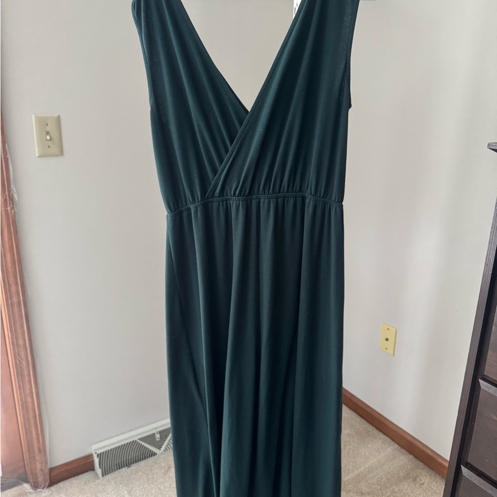 Maurices Deep Green Maxi Dress - Picture 3 of 4